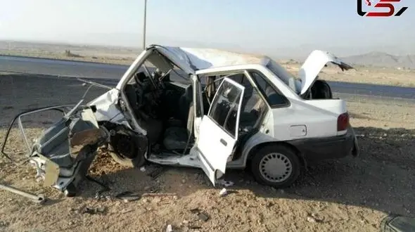 تصادف مرگبار پراید و مینی‌بوس در شهر مرزی