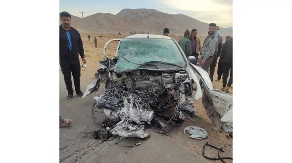 دو کشته در جاده خرامه - شیراز