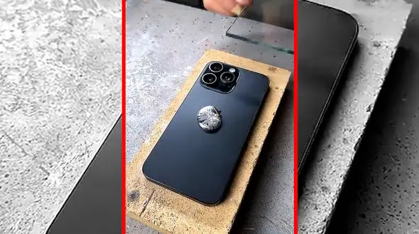 فیلم ساخت هولدر تلفن نقره‌ای دست‌ساز