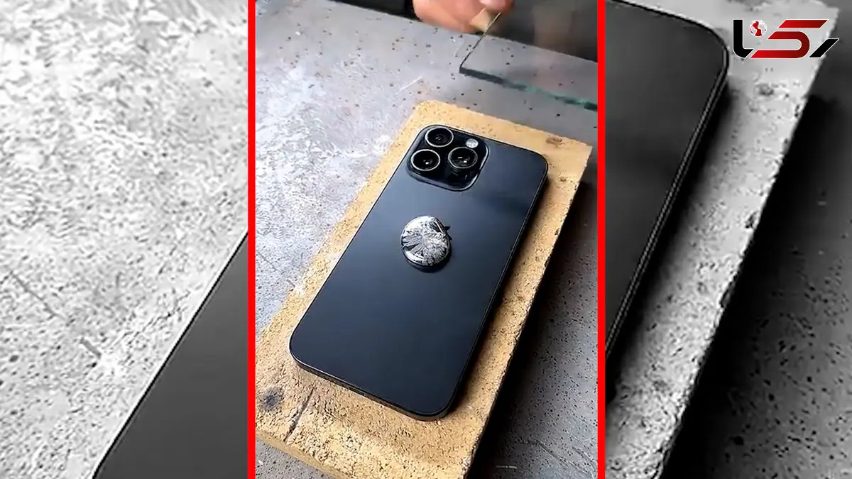 فیلم ساخت هولدر تلفن نقره‌ای دست‌ساز