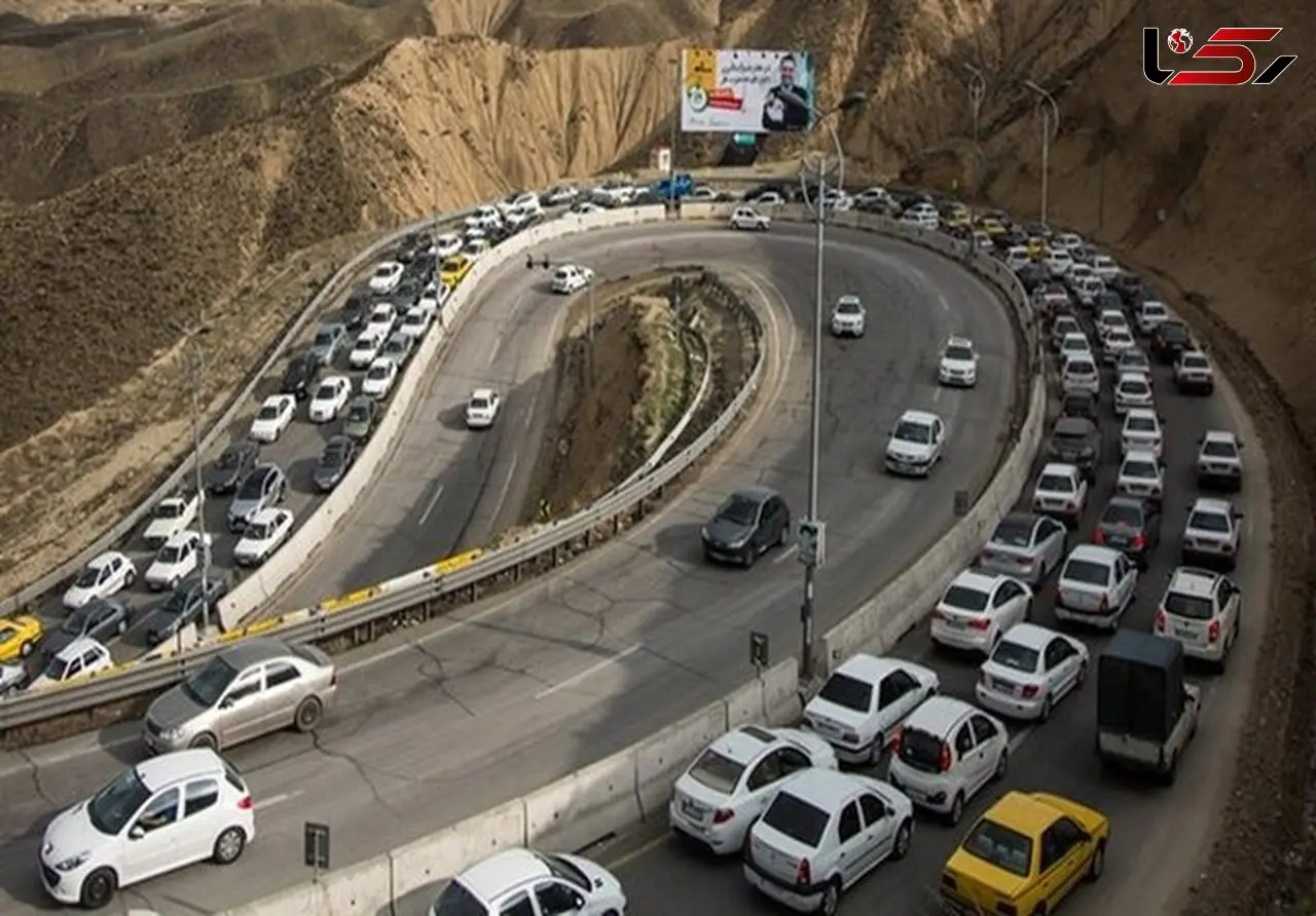 محور چالوس از ساعت 22 امشب 2 طرفه می‌شود