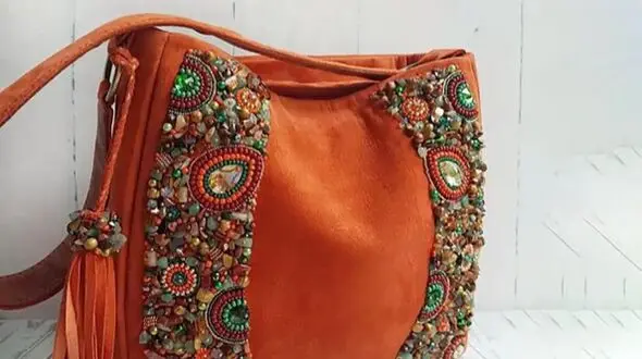 کیف‌ های زنانه جواهردوزی با طرح سنتی برای نوروز + عکس