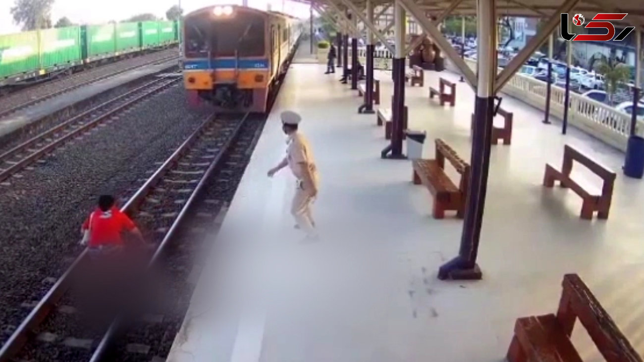 خودکشی یک زن زیر قطار + فیلم حاوی صحنه مرگ