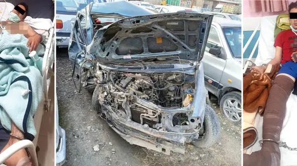 عکس / این 2 دزد باید می مردند / تی شرت قرمز تعقیب و گریز پلیسی در مشهد راه انداخت