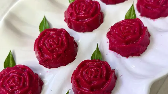 آموزش دسر لبوی پاییزی و مناسب شب یلدا + فیلم