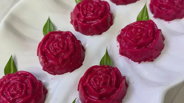 آموزش دسر لبوی پاییزی و مناسب شب یلدا + فیلم