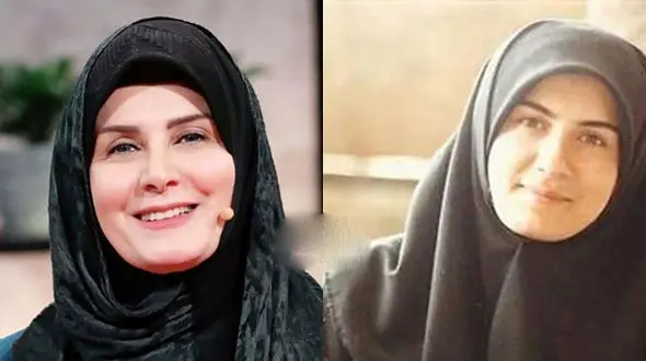 فیلم / تغییر چهره عجیب خانم مجری ! + عکس گیتی خامنه با ژل و بوتاکس !