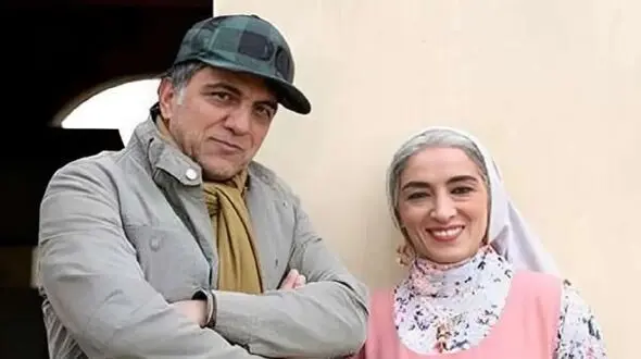 فیلم آواز و رقص شاد /  شوهر پانته آ پناهی با آهنگ میرم زن میگیرم میرقصه فقط چرا خودش دف میزنه .../ خانم بازیگر هم چه می خونه ...