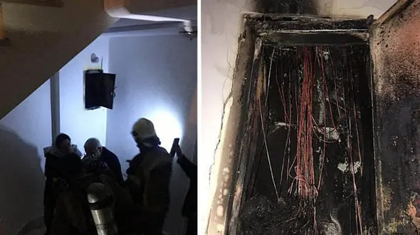 وحشت 6 زن و مرد از آتش سوزی برج لاکچری در سعادت آباد +تصاویر