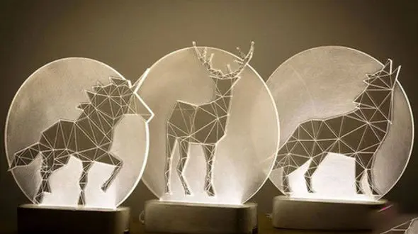 نورپردازی‌های جالب با حیوانات! + عکس 