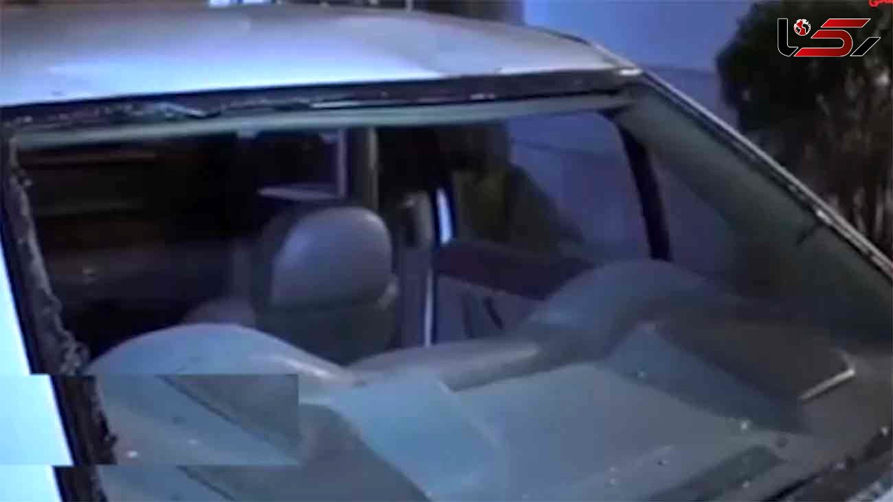 سقوط 2 دختر گلستانی روی ماشین پلیس / آنها خودکشی کردند + فیلم