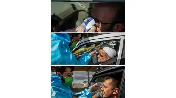 این عکس ها واقعیست و وحشتناک / تب بالا در تب سنجی عوارضی قم