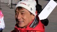 جکی چان مشعل المپیک زمستانی چین را حمل کرد