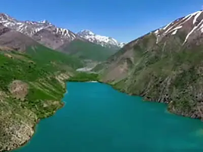 دریاچه گهر؛ نگین فیروزه‌ ای زاگرس + فیلم