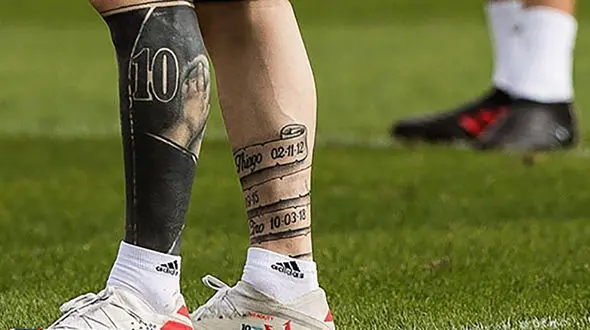 ببینید جدیدترین تتوی مسی + عکس