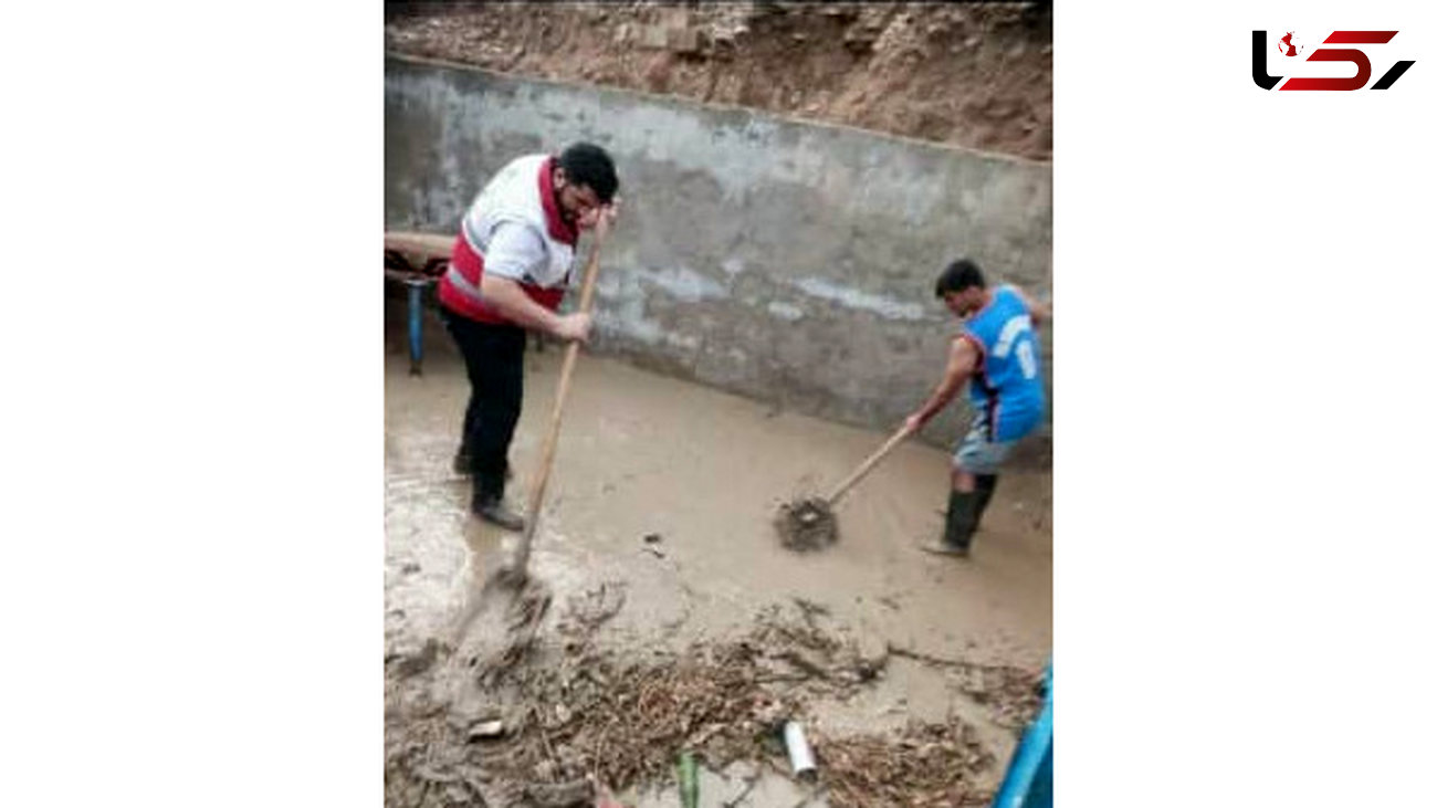 امدادرسانی هلال‌احمر به بیش از ۴۶خانوار آسیب دیده از فعالیت سامانه مانسون در خوزستان
