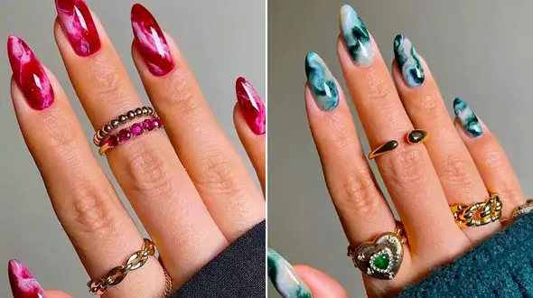 طراحی ناخن شیک و جذاب؛ 15مدل خاص که شما را متمایز می‌ کند