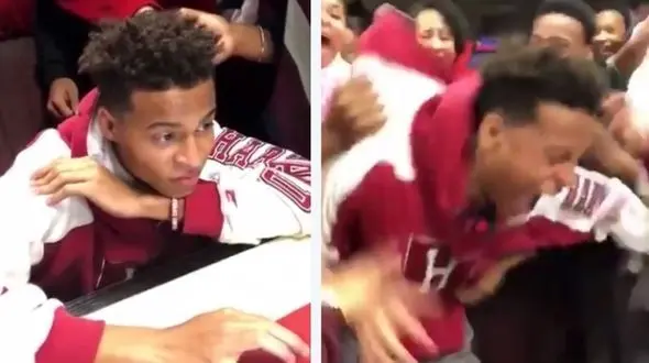 شادی باورنکردنی پسر جوان و دوستانش بعد از دیدن نتیجه کنکور دانشگاه + فیلم و عکس