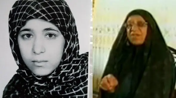 مادر نوعروس شهیده به دخترش پیوست