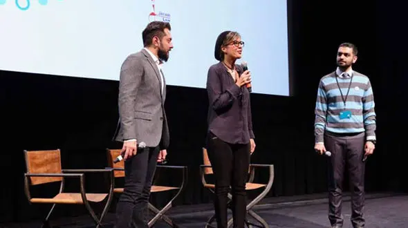 تیپ جالب بازیگر زن و مرد ایرانی بر روی فرش قرمز فستیوال تورنتو در کانادا! +عکس