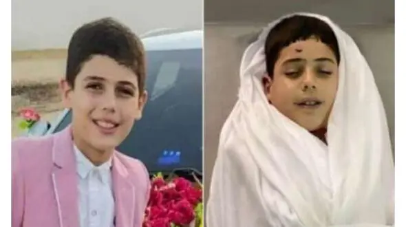 عکس خنده چهره کودک فلسطینی پس از شهادت جهانی شد + عکس