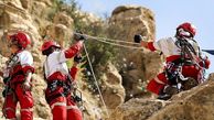 نجات مرد 48 ساله از ارتفاعات روستای چم چرود شهرستان چرداول