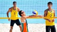والیبال  ساحلی ایران در بین 8 تیم برتر آسیا