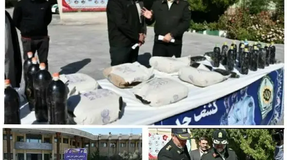 انهدام 3 باند بزرگ قاچاق با بیش از 2 تن مواد افیونی در اصفهان