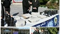 انهدام 3 باند بزرگ قاچاق با بیش از 2 تن مواد افیونی در اصفهان