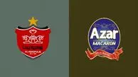 فیلم خلاصه‌ بازی شمس‌آذر 0 - پرسپولیس 2