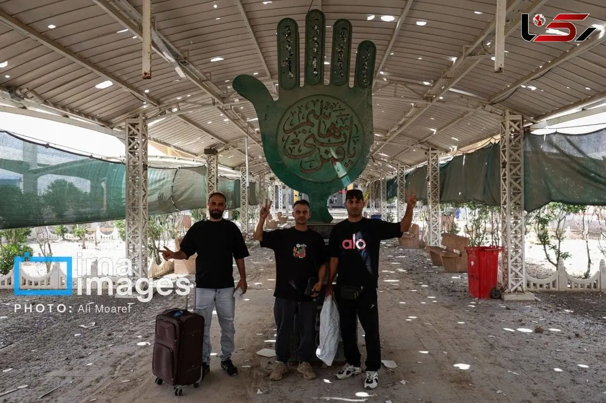 تصاویر حمله هوایی به پایانه مرزی شلمچه