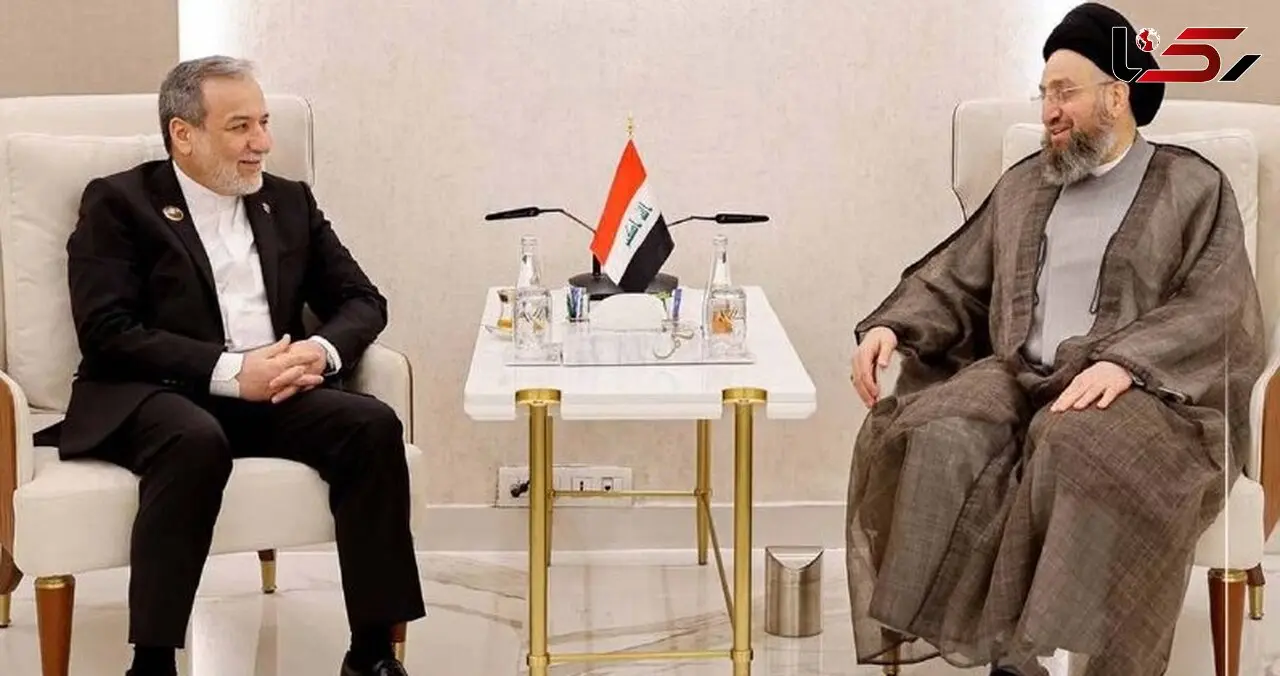 رهبر جریان حکمت ملی عراق در دیدار با عراقچی بر توقف جنگ تاکید کرد