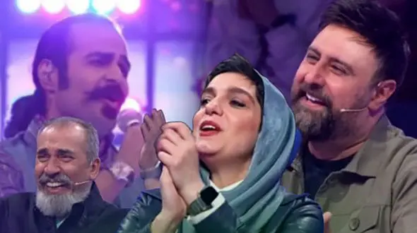 فیلم آواز باشکوه معین با صدای  محمد علیزاده  در برنامه صداتو ! / تورو اون لحظه که دیدم !