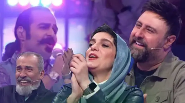 فیلم آواز باشکوه معین با صدای  محمد علیزاده  در برنامه صداتو ! / تورو اون لحظه که دیدم !