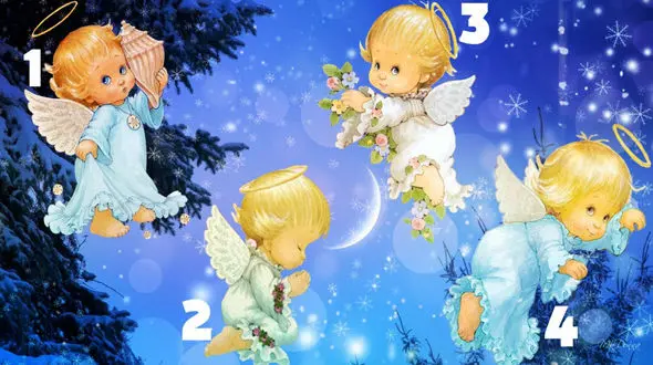 تست : فرشته شما در این تصویر کدام است؟ / معجزه سال جدید شما مشخص شد!