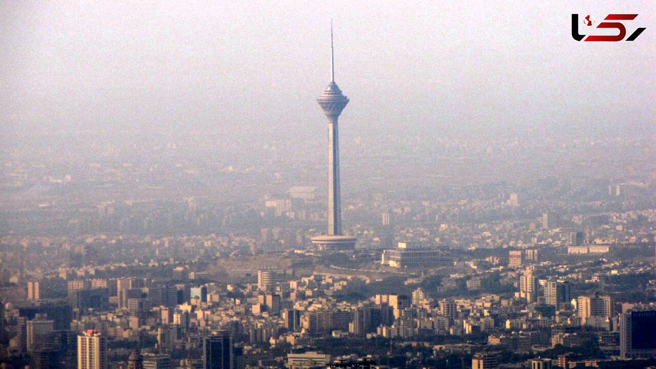 آلودگی هوای تهران در شرایط ناسالم برای گروه های حساس