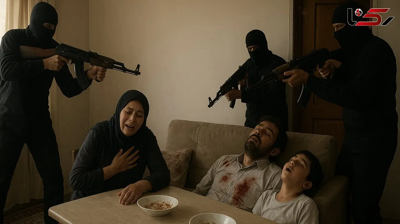 فیلم / ماجرای قتل عام یک خانواده در پای سفره صبحانه!