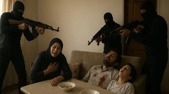 فیلم / ماجرای قتل عام یک خانواده در پای سفره صبحانه!