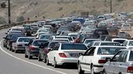 ترافیک سنگین در جاده چالوس / مسافران بخوانند!