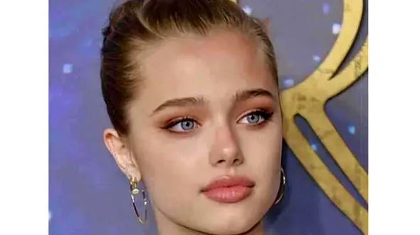 دختر زیبای آنجلینا جولی و برد پیت با سر تراشیده به خرید رفت!