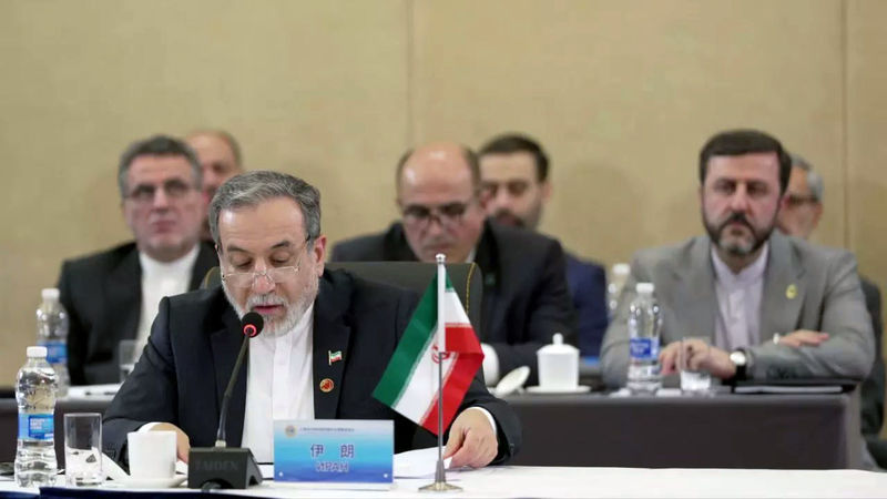  « سید عباس عراقچی » وزیر امور خارجه جمهوری اسلامی ایران در بیست و پنجمین اجلاس وزرای خارجه سازمان همکاری شانگهای