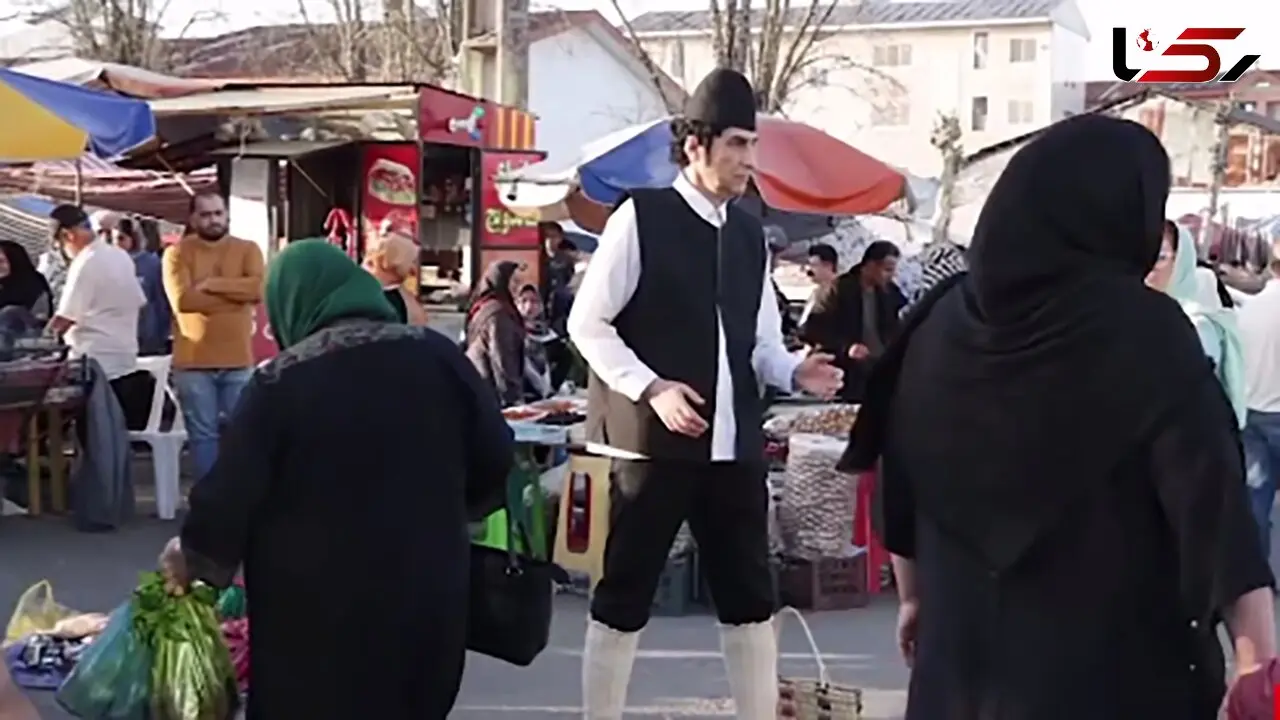 باورتان می شود این مرد 4 ساعت مجسمه می شود؟ / فیلم