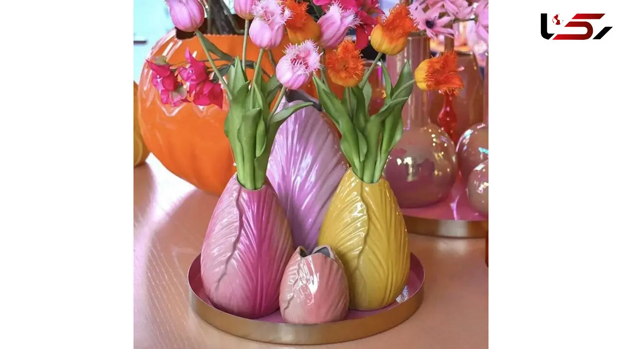 طرح های فانتزی گلدان برای خانه + عکس