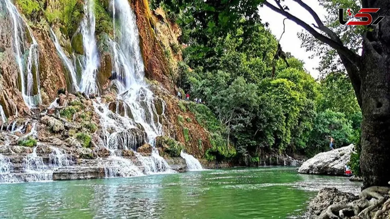 عظمت و زیبایی محسور کننده آبشار بیشه لرستان