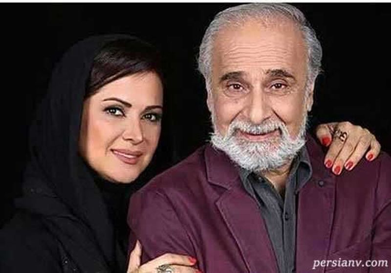 ساره بیات و پدرش