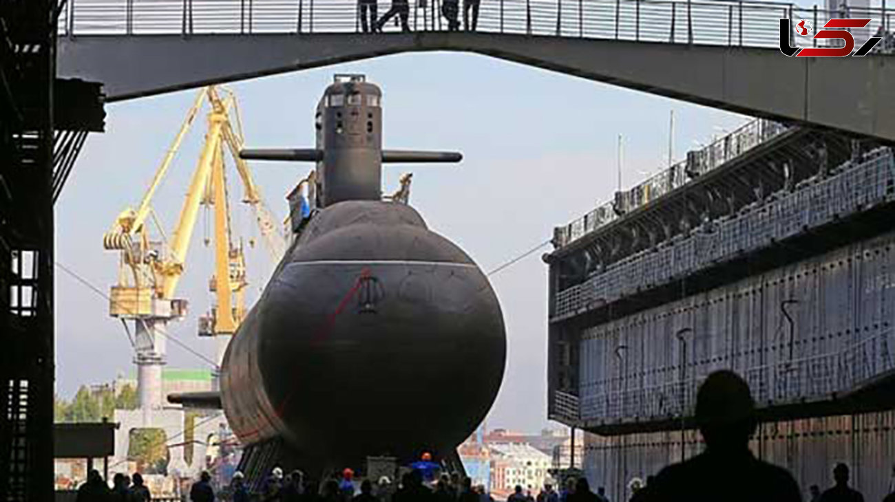  روسیه زیردریایی «روح دریا» را به آب انداخت + تصاویر