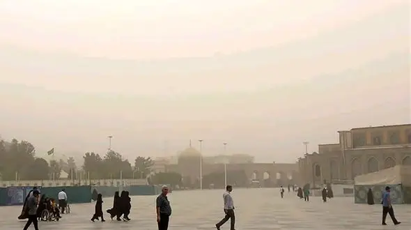 آلودگی هوای مشهد در وضعیت خطرناک / مردم و مسافران مواظب باشند