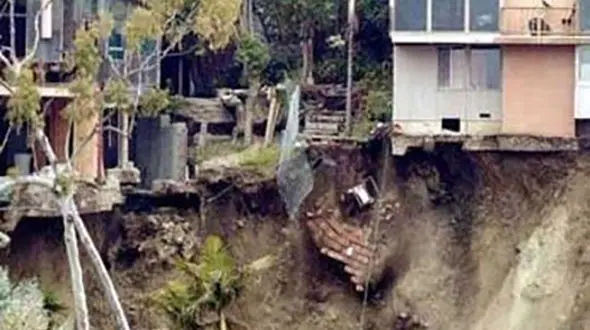 رانش زمین در نیکاراگوئه خانه‌ای را بلعید
