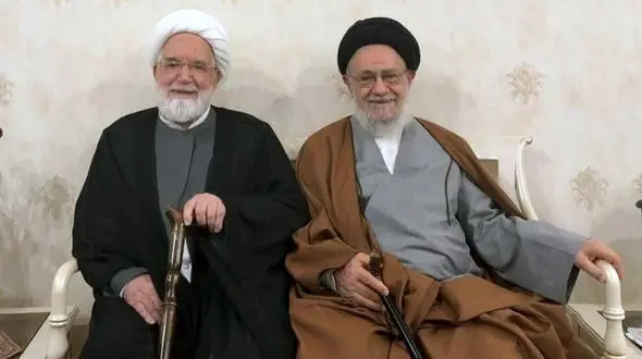 دیدار موسوی خوئینی‌ها با مهدی کروبی