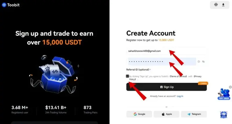 پر کردن فرم مطابق تصویر پایین